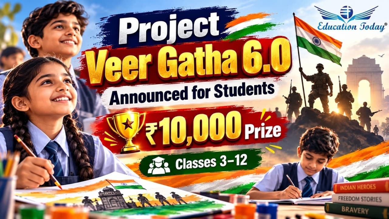 Project Veer Gatha 6.0: Schools Invited to Submit Entries by October 19th