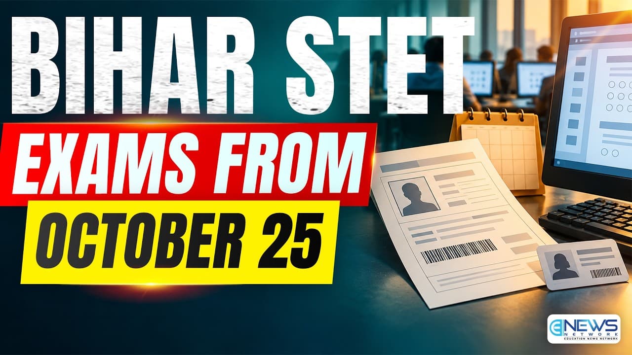 Bihar STET Admit Card 2026 Released, Exams Scheduled from October 25