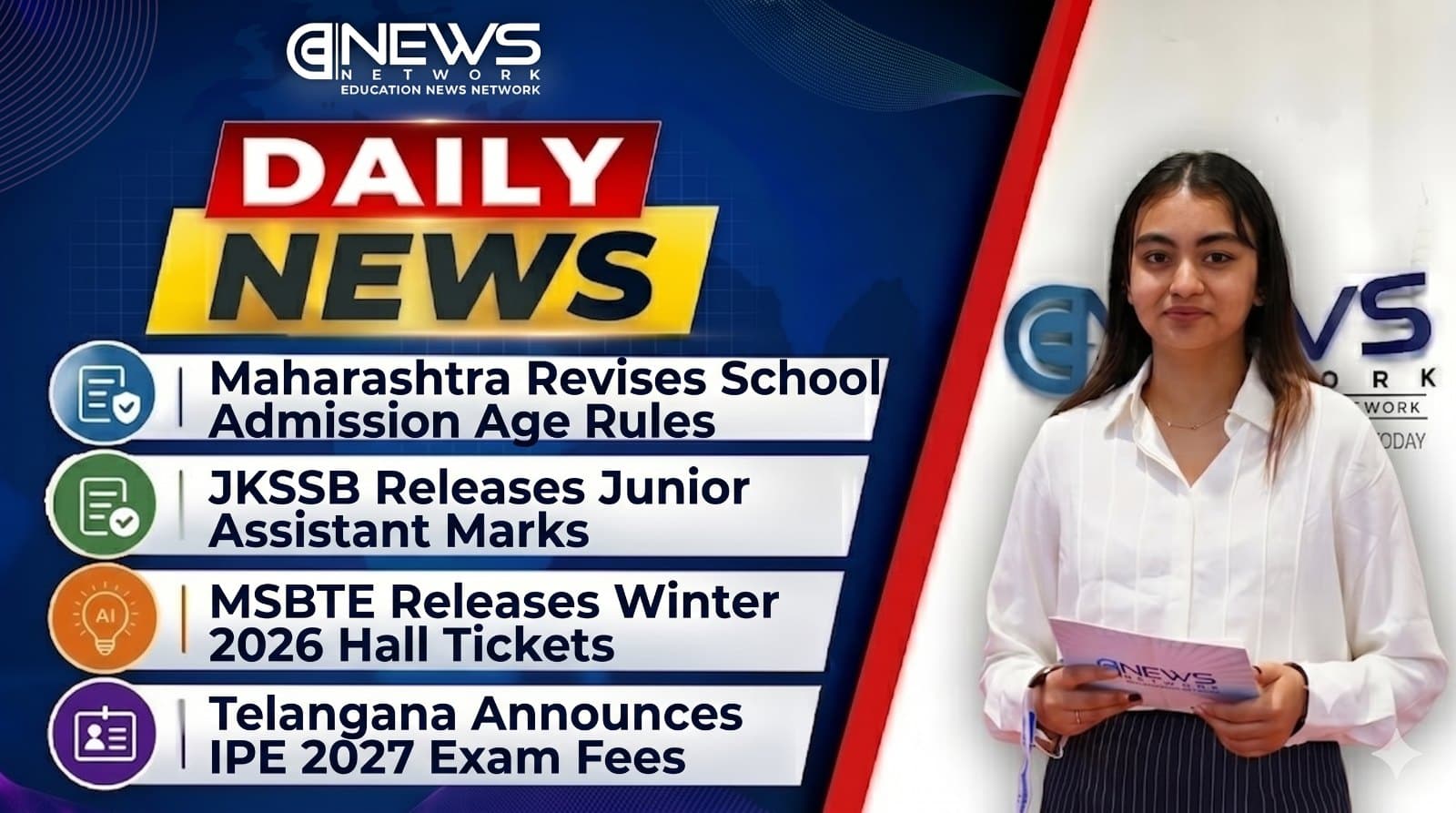 Maharashtra Admission Rules, JKSSB Marks and Board Examination Updates